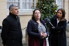 The Ecologists meet with Prime Minister - Paris