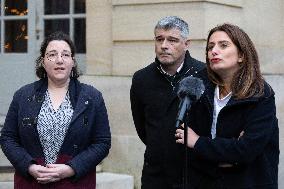 The Ecologists meet with Prime Minister - Paris