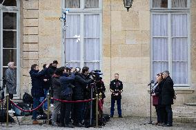 The Ecologists meet with Prime Minister - Paris