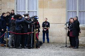 The Ecologists meet with Prime Minister - Paris