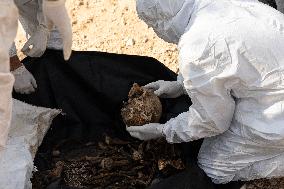 Mass Grave Found Near Damascus - Syria