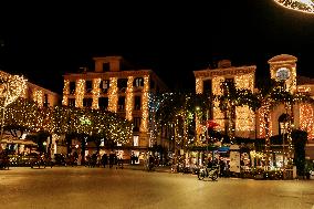 Christmas Atmosphere In Sorrento