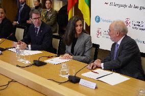 Queen Letizia at the 17th International Seminar on Language and Journalism