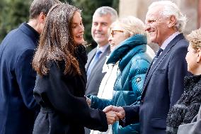 Queen Letizia At FUNDEU Journalism Congress - Spain