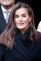 Queen Letizia At FUNDEU Journalism Congress - Spain