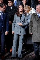 Queen Letizia At FUNDEU Journalism Congress - Spain