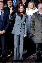 Queen Letizia At FUNDEU Journalism Congress - Spain