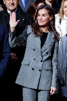 Queen Letizia At FUNDEU Journalism Congress - Spain