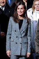 Queen Letizia At FUNDEU Journalism Congress - Spain