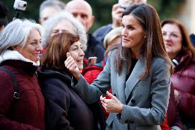 Queen Letizia At FUNDEU Journalism Congress - Spain