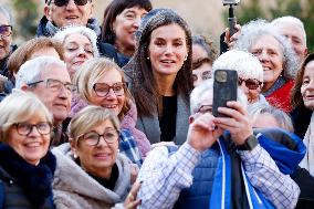 Queen Letizia At FUNDEU Journalism Congress - Spain