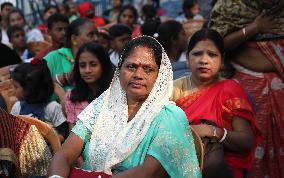 Protestant Christians Pre-Christmas Celebration In Kolkata, India - 17 Dec 2024