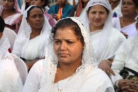 Protestant Christians Pre-Christmas Celebration In Kolkata, India - 17 Dec 2024