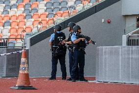 Hong Kong Counter Terrorism Exercise At Kai Tak Sports Park