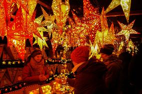 Festive Shopping In The Bavarian City Of Augsburg