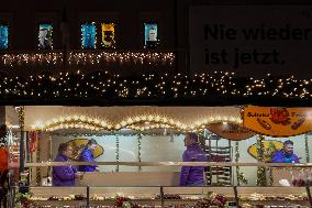 Festive Shopping In The Bavarian City Of Augsburg