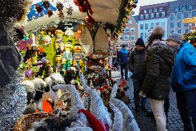 Festive Shopping In The Bavarian City Of Augsburg