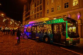 Festive Shopping In The Bavarian City Of Augsburg