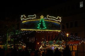 Festive Shopping In The Bavarian City Of Augsburg