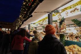 Festive Shopping In The Bavarian City Of Augsburg