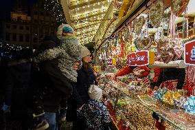 Festive Shopping In The Bavarian City Of Augsburg