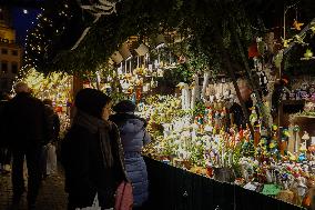 Festive Shopping In The Bavarian City Of Augsburg