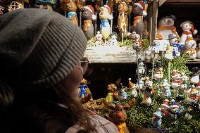 Festive Shopping In The Bavarian City Of Augsburg