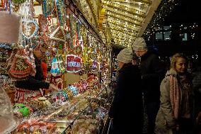 Festive Shopping In The Bavarian City Of Augsburg