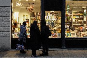 Festive Shopping In The Bavarian City Of Augsburg