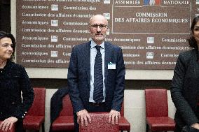 Lactalis Chief Executive Officer hearing at the National Assembly - Paris