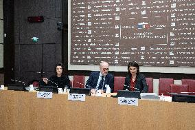 Lactalis Chief Executive Officer hearing at the National Assembly - Paris