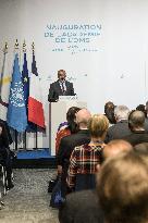 Emmanuel Macron At The Inauguration of WHO Academy - Lyon