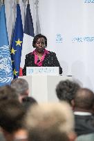 Emmanuel Macron At The Inauguration of WHO Academy - Lyon