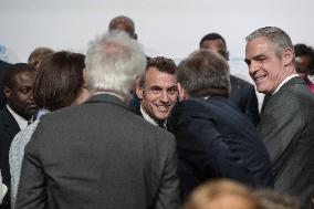 Emmanuel Macron At The Inauguration of WHO Academy - Lyon