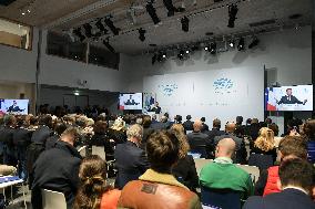 Emmanuel Macron At The Inauguration of WHO Academy - Lyon