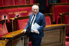 Session of questions to the Prime Minister at the National Assembly - Paris