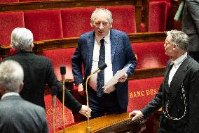 Session of questions to the Prime Minister at the National Assembly - Paris