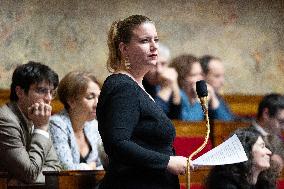 Session of questions to the Prime Minister at the National Assembly - Paris