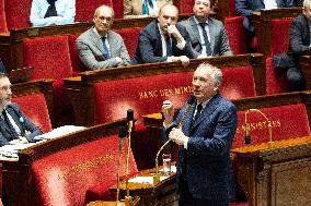 Session of questions to the Prime Minister at the National Assembly - Paris