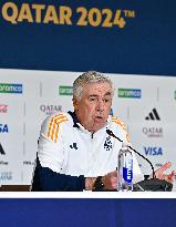 Real Madrid - FiFA Intercontinetal Cup Press Conference