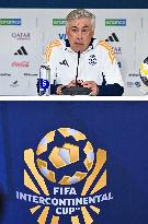 Real Madrid - FiFA Intercontinetal Cup Press Conference