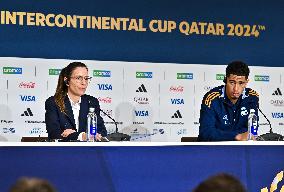 Real Madrid - FiFA Intercontinetal Cup Press Conference