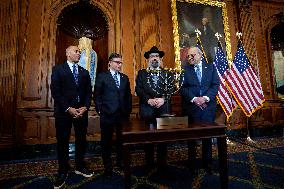 US Capitol Hanukkah event - Washington