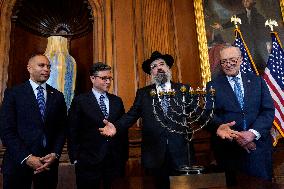 US Capitol Hanukkah event - Washington