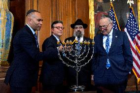 US Capitol Hanukkah event - Washington