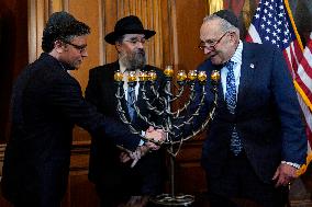 US Capitol Hanukkah event - Washington