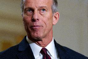 John Thune speaks to the media - Washington