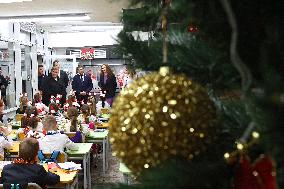 Ombudsman visits Kharkiv metro school