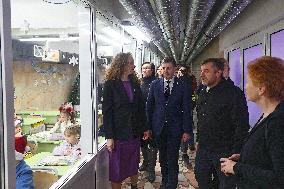 Ombudsman visits Kharkiv metro school