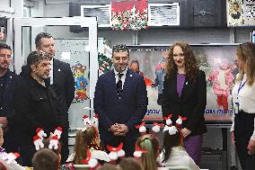 Ombudsman visits Kharkiv metro school